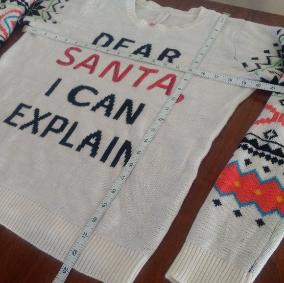 Leggings & Christmas Sweater Bundle No Boundaries - Picture 3 of 7